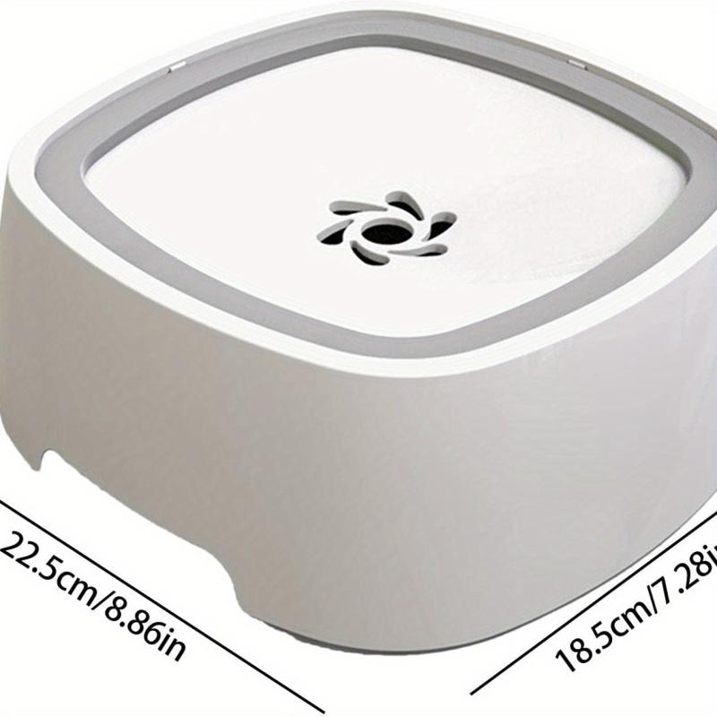 Portable 1.5L Pet Water Dispenser No Spill Slow Water Feeder