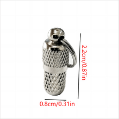 Personalized Pet ID Tag Anti Lost Barrel Tube Collar