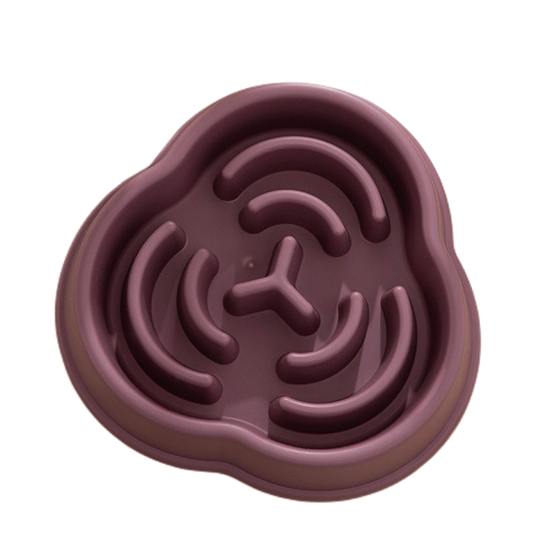 Pet Slow Feeder Bowl For Dog & Cat Non Slip Slow Eating Dog Bowl