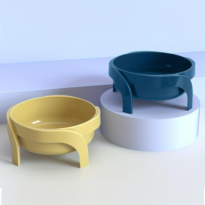 Raised Pet Inclined Food Bowl Cat And Dog Non slip Dishes Bowl