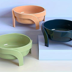 Raised Pet Inclined Food Bowl Cat And Dog Non slip Dishes Bowl