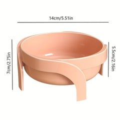 Raised Pet Inclined Food Bowl Cat And Dog Non slip Dishes Bowl