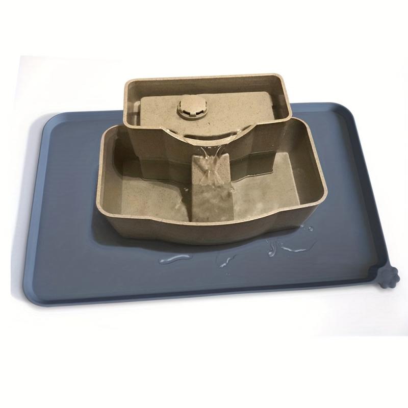 Waterproof Pet Feeding Mat For Dogs And Cats Durable Leak Proof And Washable