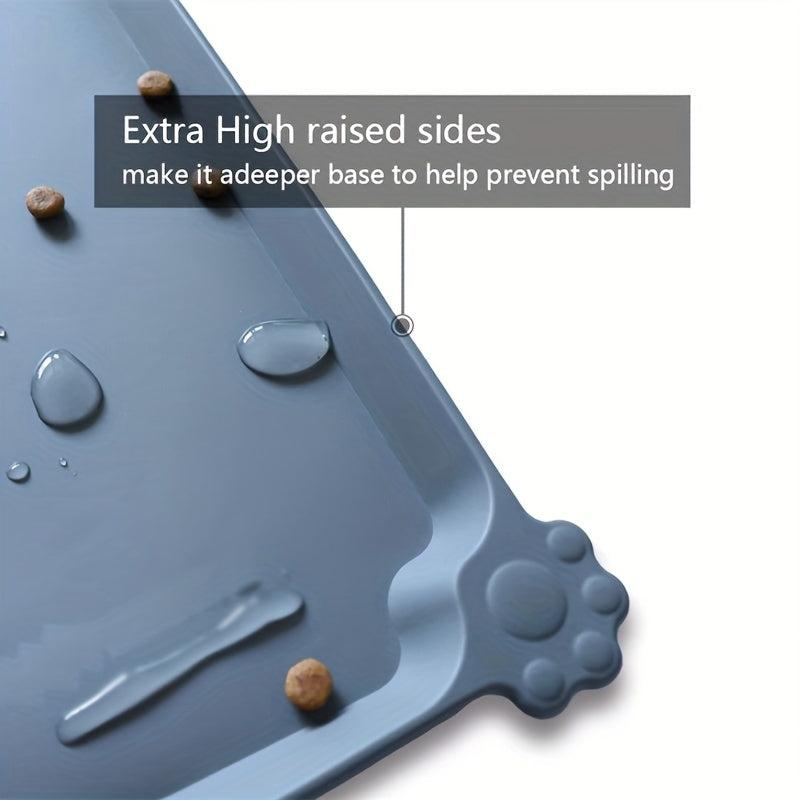 Waterproof Pet Feeding Mat For Dogs And Cats Durable Leak Proof And Washable
