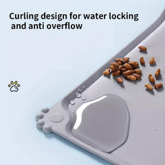 Silicone Pet Pad Feeding Placemat for Cats & Dogs