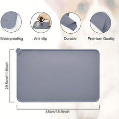 Silicone Pet Pad Feeding Placemat for Cats & Dogs