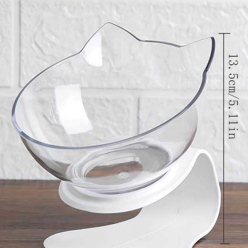 Elevated Cat Bowl Raised Cat Inclined Food Bowl Water Bowl With Stand
