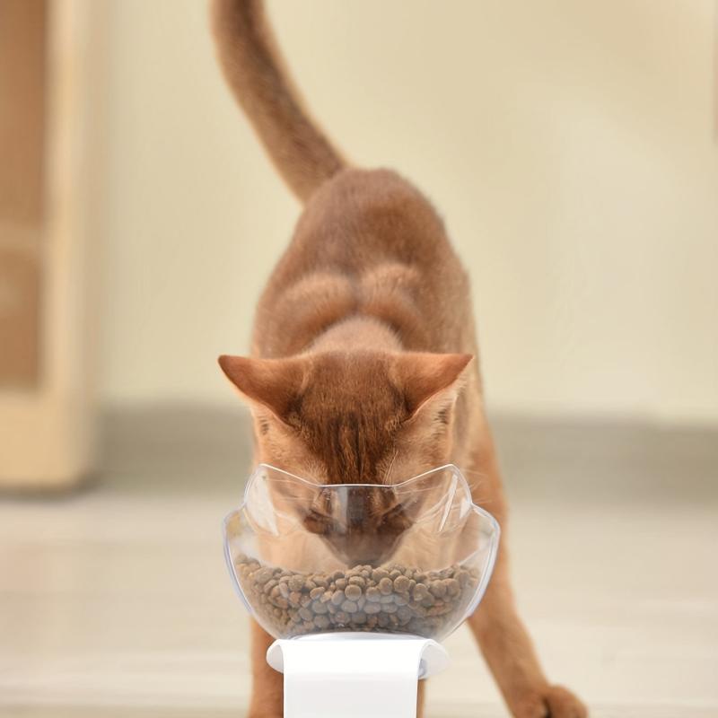 Elevated Cat Bowl Raised Cat Inclined Food Bowl Water Bowl With Stand