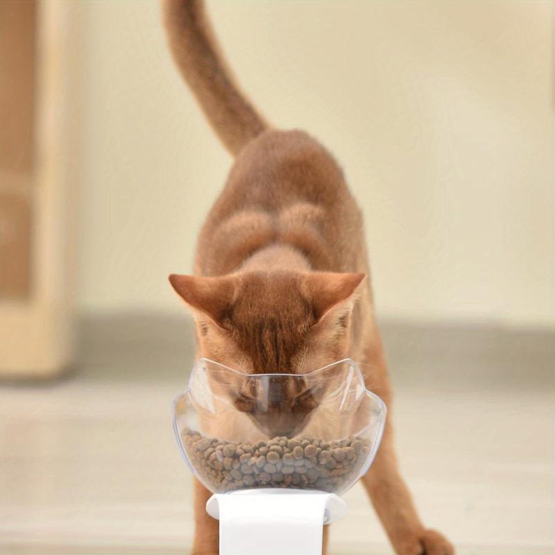 Elevated Cat Bowl Raised Cat Inclined Food Bowl Water Bowl With Stand