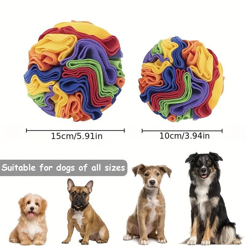 Interactive Snuffle Ball for Dogs - Boosts Foraging Skills, Reduces Stress