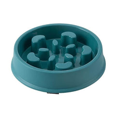 Slow Feeder & Water Bowl Set for Pets - Promotes Healthy Eating & Hydration