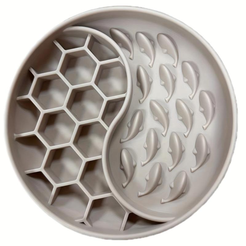 Slow Fed Dog Bowl Silicone Licking Pad Suction Cup Puzzle Feeding Anti Choking