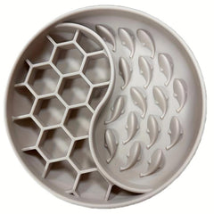 Slow Fed Dog Bowl Silicone Licking Pad Suction Cup Puzzle Feeding Anti Choking