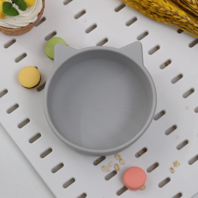Silicone Cat Bowl 10 Oz Capacity Lightweight & Durable Dishwasher Safe