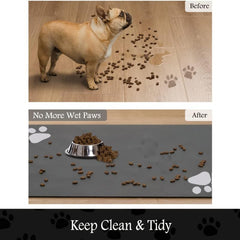 Pet Feeding Mat Water Absorbent Quick Dry Dog Food Mat