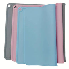 Non Slip Pet Silicone Eating Mat Waterproof Easy to Clean Multifunctional Mat
