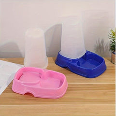 Vertical Automatic Cat Feeder Gravity Dog Dry Food Dispenser