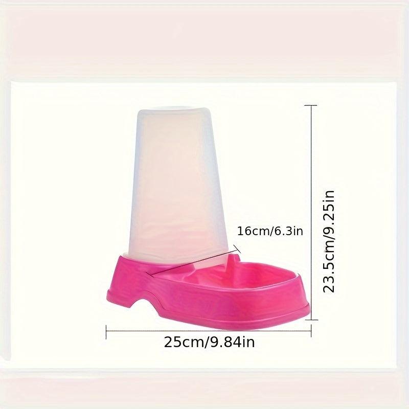 Vertical Automatic Cat Feeder Gravity Dog Dry Food Dispenser