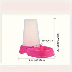 Vertical Automatic Cat Feeder Gravity Dog Dry Food Dispenser