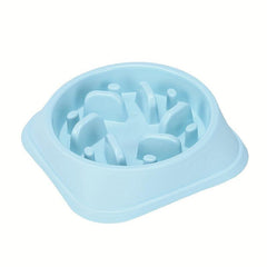 Slow Feeder Dog Bowl Anti Choking Puzzle Food Water Bowl