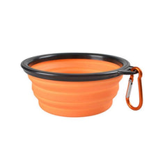 Portable Anti-Slip Silicone Pet Feeder Bowl for Easy Eating & Drinking
