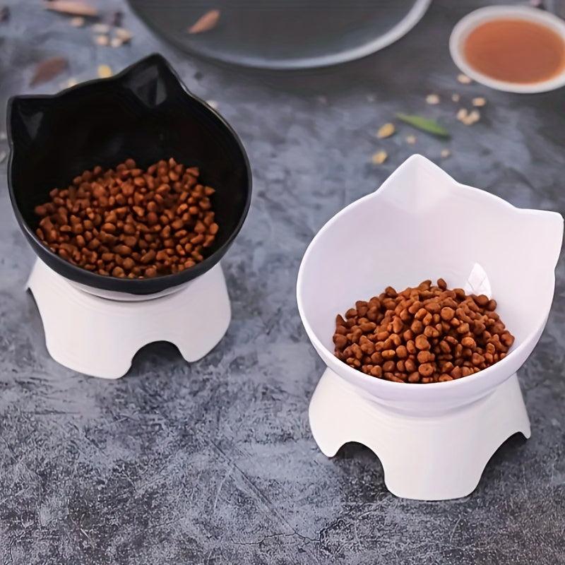 Raised Pet Bowl for Cat & Dog Neck Protection