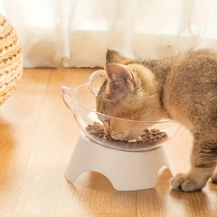 Raised Pet Bowl for Cat & Dog Neck Protection