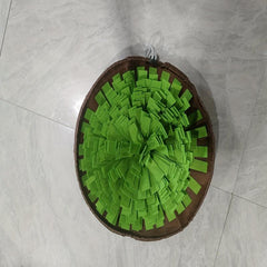 Dog Snuffle Mat Washable Interactive Slow Feeder Bowl