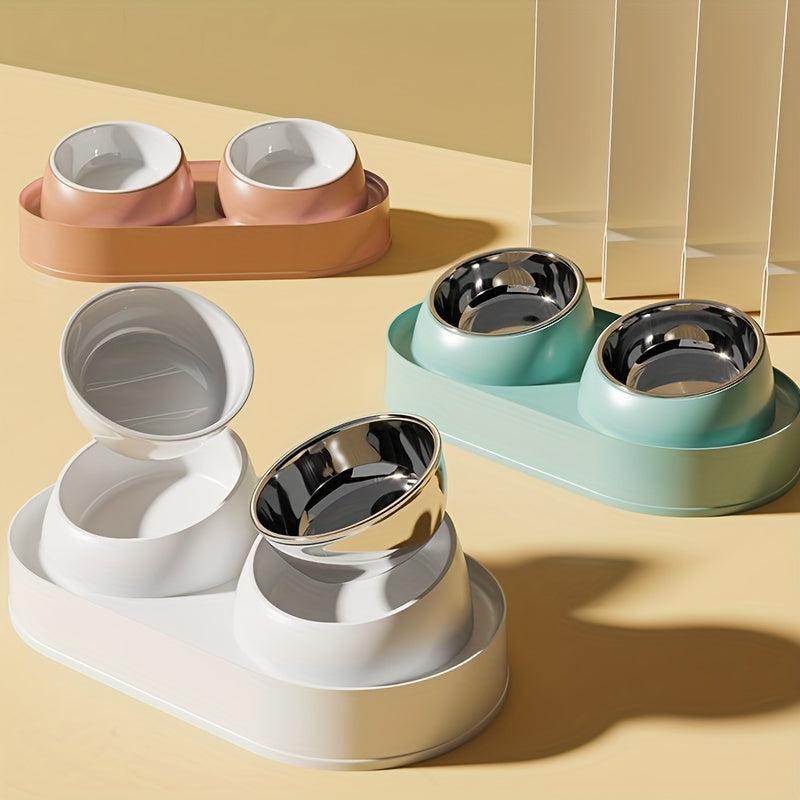 Non-Mess Ceramic Pet Bowl for Dogs and Cats