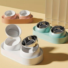 Non-Mess Ceramic Pet Bowl for Dogs and Cats