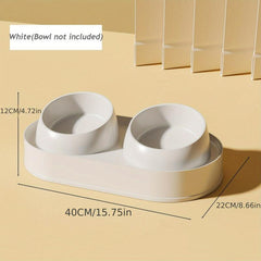 Non-Mess Ceramic Pet Bowl for Dogs and Cats