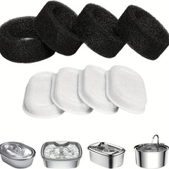 4 Foam Filters Replacement for 67oz Cat Water Fountain