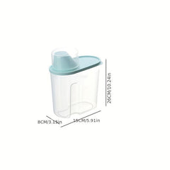 Airtight Pet Food Storage Containers with Lids 2 5L for Dry Food