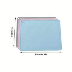 Foldable Silicone Cat Food Mat Waterproof Non-slip