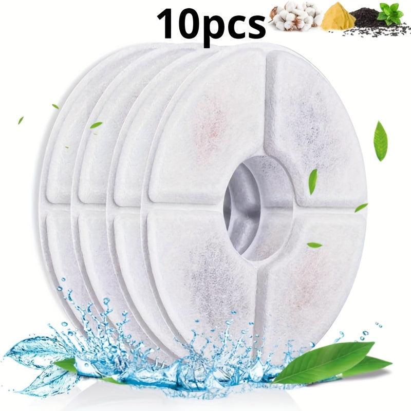 Round Cat Water Fountain Filters For Automatic Pet Water Fountain