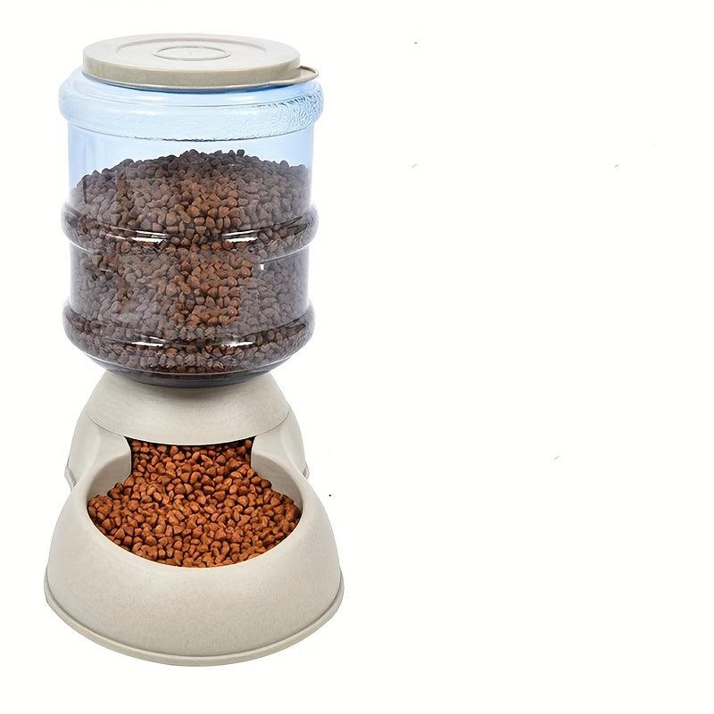 Automatic Dog Food Water Dispenser Gravity Dog Water And Food Feeder