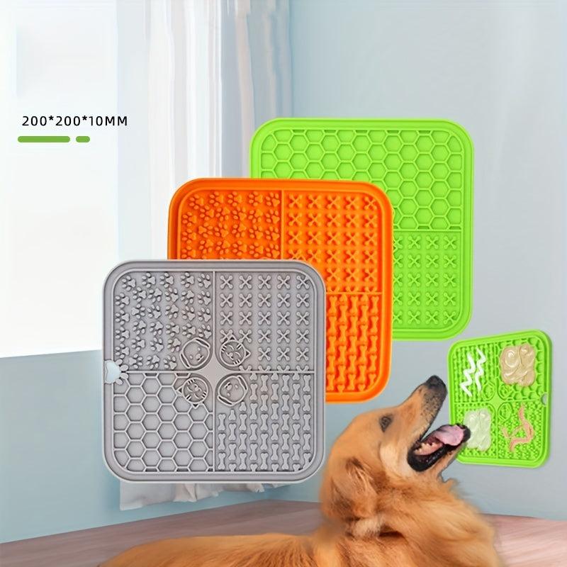 Calming Licking Pad w/ Suction Cups for Dogs & Cats, Anxiety Relief