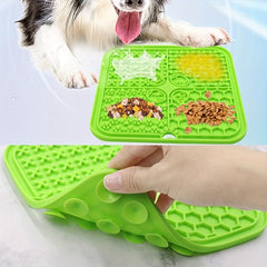 Calming Licking Pad w/ Suction Cups for Dogs & Cats, Anxiety Relief