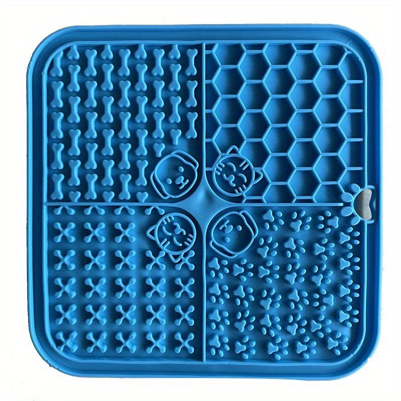 Calming Licking Pad w/ Suction Cups for Dogs & Cats, Anxiety Relief