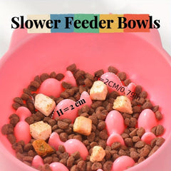 Anti Choking Slow Feeder Bowl for Dogs and Cats
