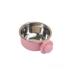 Hanging Dog Bowl Stainless Steel Food Water Bowl Pet Feeder