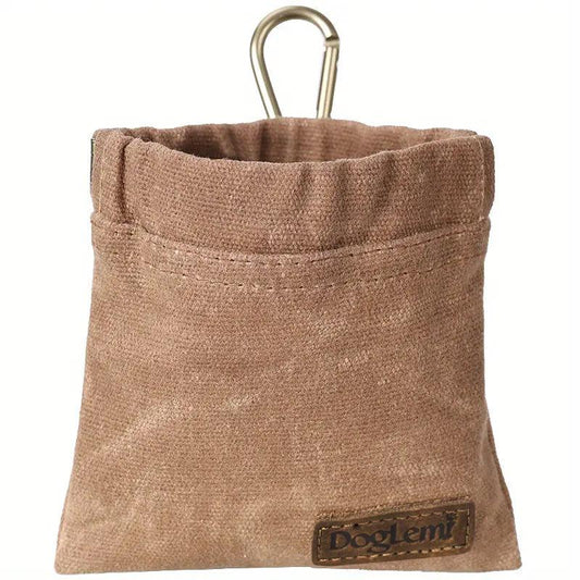 Hands-Free Dog Treat Pouch for Training and Walking with Storage Compartments