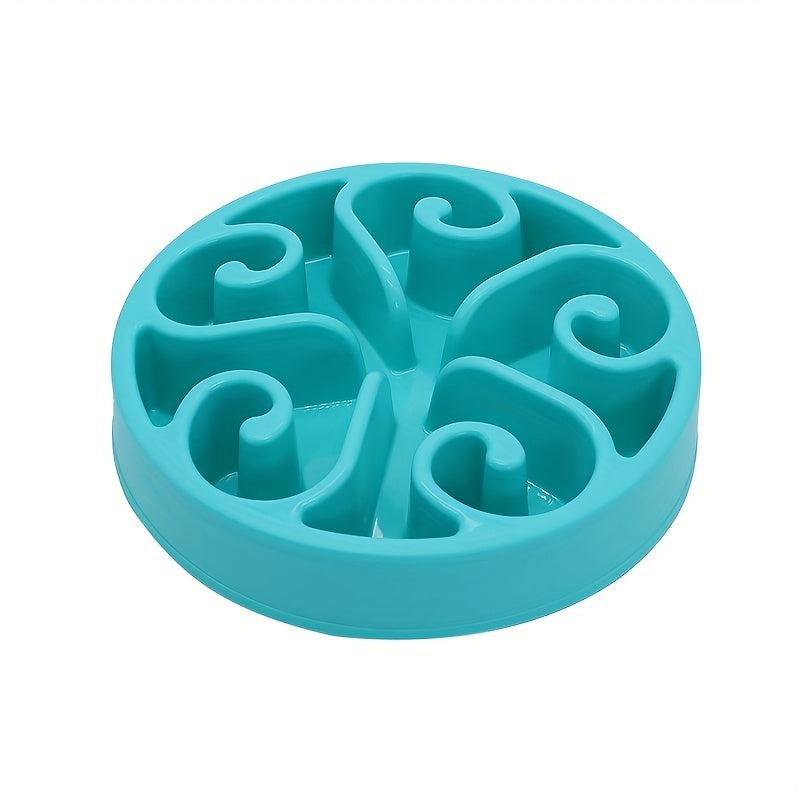 Plastic Slow Feeder Dog Bowl Anti-choking Dog Food Puzzle Bowl