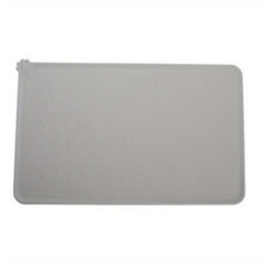 Silicone Dog Placemat Waterproof Non-slip Pet Bowl Mat