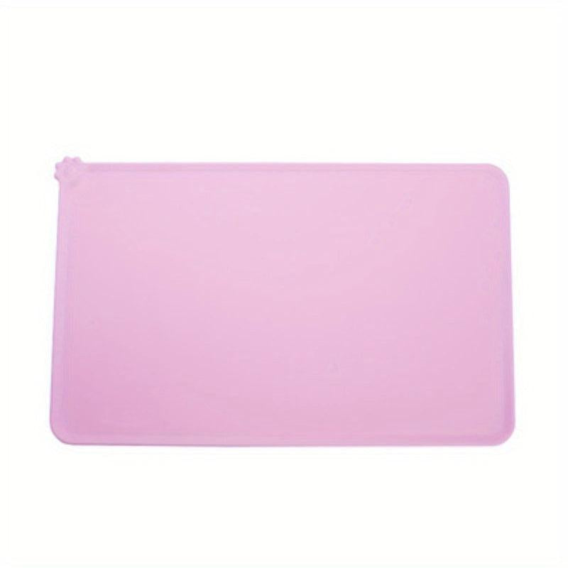 Silicone Dog Placemat Waterproof Non-slip Pet Bowl Mat