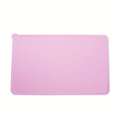 Silicone Dog Placemat Waterproof Non-slip Pet Bowl Mat