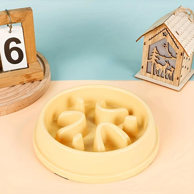 Anti Choking Pet Food Bowl - Slow Feeder Basin for Dogs