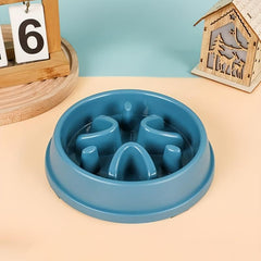 Anti Choking Pet Food Bowl - Slow Feeder Basin for Dogs