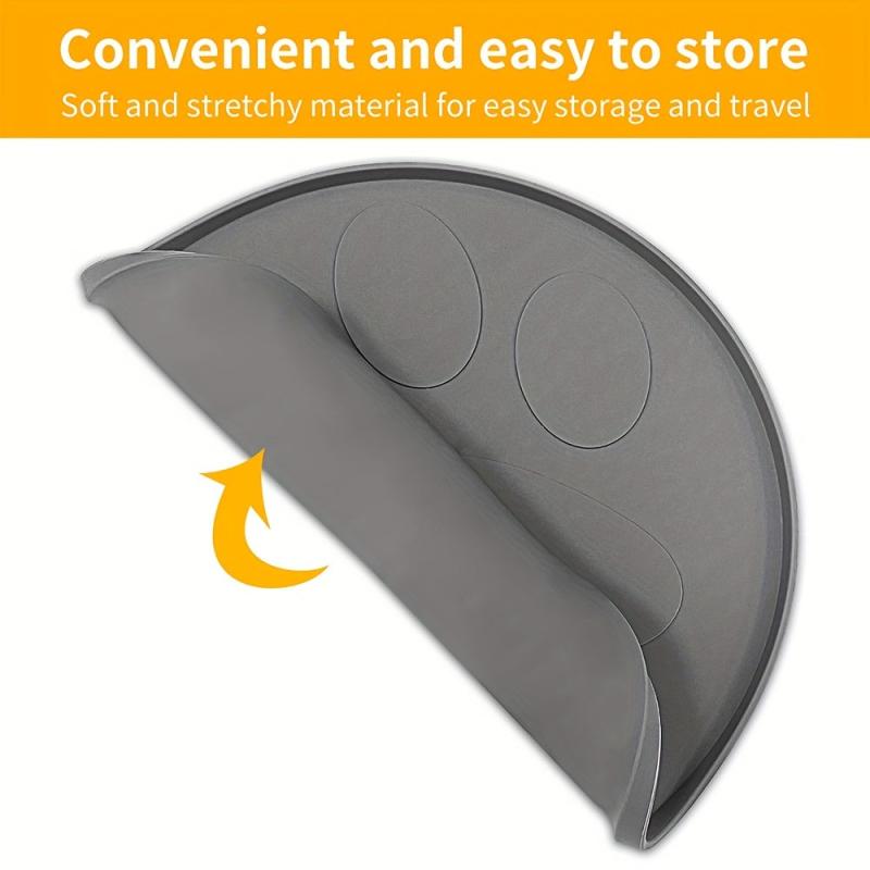 Silicone Pet Placemat Prevent Spills Easy to Clean