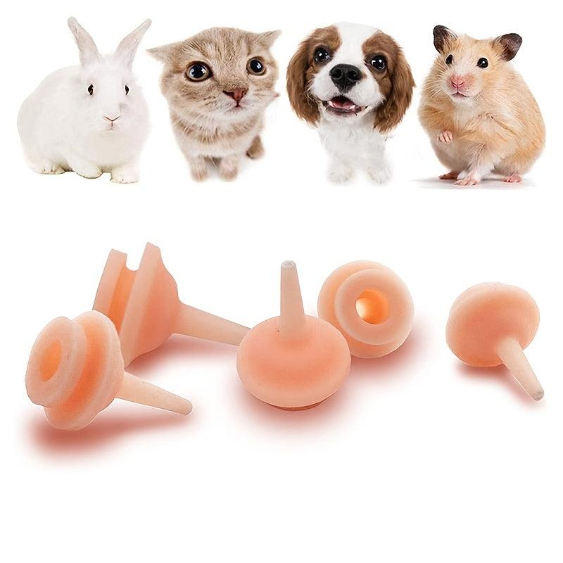 Mini Silicone Pet Feeding Nipple for Newborn Kittens & Puppies
